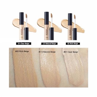 Консилер для макияжа Cover Perfection Tip Concealer, тон 1.5 Natural Beige, THE SAEM   1 мл (миниатюра)