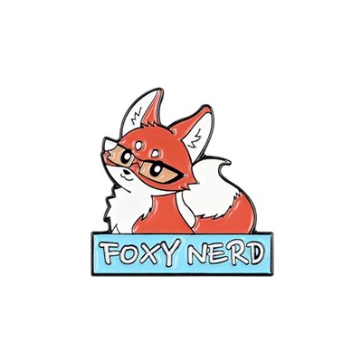 Значок "Foxy Nerd"