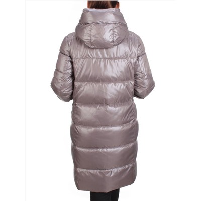 YM 2119 GRAY Куртка зимняя женская MAYYIYA (200 гр. холлофайбера) размеры 54