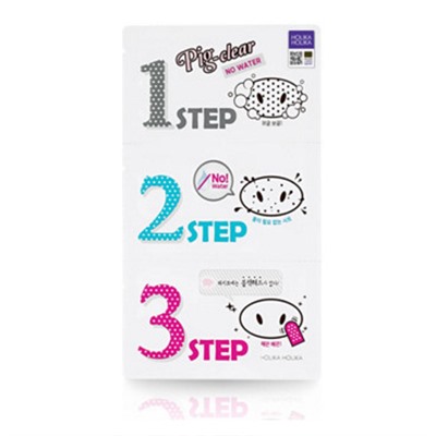 Holika Holika Pig Clear Трех-шаговая система для очищения пор Без воды