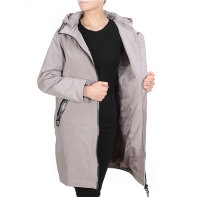 M-5199 DARK BEIGE Куртка демисезонная женская CORUSKY (100 гр. синтепон) размер 50