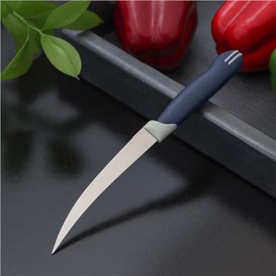 Нож кухонный Доляна «Страйп», зубчатое лезвие 11,5 см
