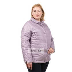 Куртка женская двухсторонняя OSKAR 016631 - 003-503 сиреневый(светло-серый)