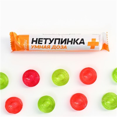 Леденцы в тубусе «Нетупинка», вкус: мульти, 32 г.