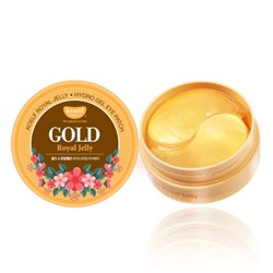 Koelf Gold Royal-jelly Гидро-гелевые патчи для глаз с золотом и маточным молочком