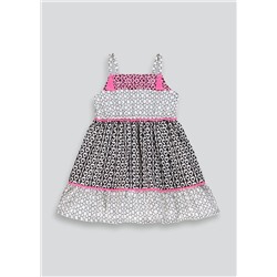 Girls Heart Print Maxi Dress (9mths-6yrs)