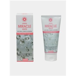 Пенка для лица осветляющая, MIRACLE WHITE INTENSIVE FOAM CLEANSING, GIINSU, 180 г