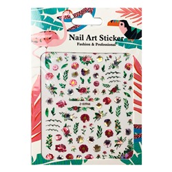 Nail Art Sticker, 2D стикер Z-D3966 (металлик)