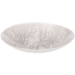 БЛЮДО ГЛУБОКОЕ "TREE" SILVER 32 СМ