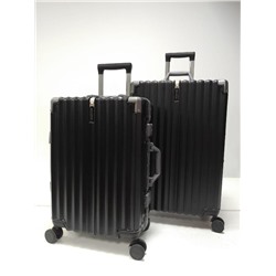 Набор из 2-х чемоданов, композит, алюминий, MIRONPAN  32415 Черный