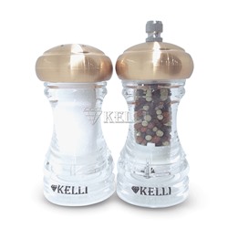 Набор Kelli KL-11114 Мельница для специй+солонка 10см (24)  оптом