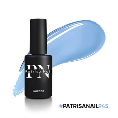 Patrisa Nail, Гель-лак Axios Gel №945 Tranquil Blue, 8 мл