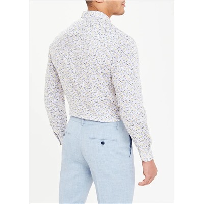 Taylor & Wright Long Sleeve Slim Fit Floral Shirt