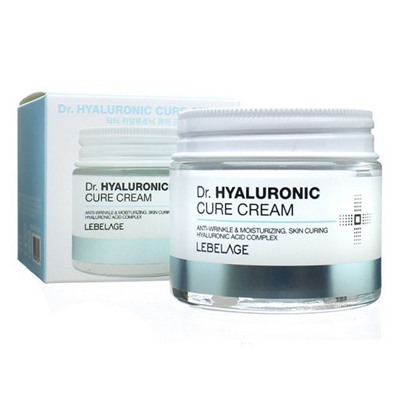 Увлажняющий крем с гиалуроновой кислотой Dr. Hyaluronic Cure Cream, Lebelage 70 мл