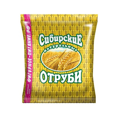 Отруби Сибирские ПШЕНИЧНЫЕ натуральные, 200г