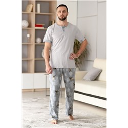 Пижама ПЖМК-421 9025 (Серый)