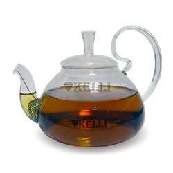 Заварочный чайник Kelli KL-3079 стеклянный 0.6литр(24) оптом