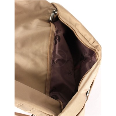 Рюкзак жен текстиль CF-2360,  1отд,  2внут+3внеш/ карм,  бежевый 261343