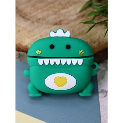 Чехол для AirPods 3  "Cute dinosaur", green