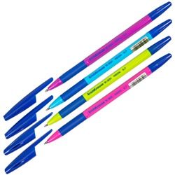 Ручка шариковая ErichKrause R-301 синяя  Neon 0,7мм 42751/50/Китай
