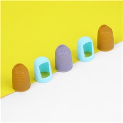 Напёрстки для длинных ногтей, 2,3 × 1,5 см, 1 шт, цвет МИКС