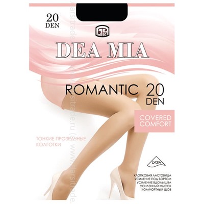 Колготки женские Dea Mia Romantic 20 5-6 Conte Дроп