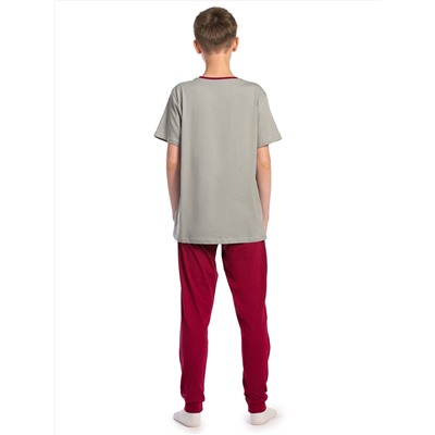 Комплект детский (футболка, брюки)   BKT 444-007 (Серый)