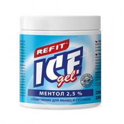 Охлаждающий гель Refit Ice Gel Ментол 2,5% (230 мл)