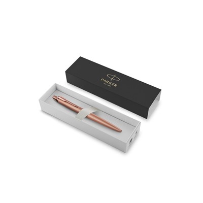 Ручка шариковая Parker Jotter Monochrome XL SE20 Pink Gold PGT М 1.0 мм, корпус из нержавеющей стали, синие чернила