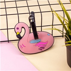 Бирка для багажа "Flamingo summer"
