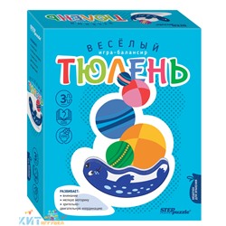 Развивающая игра-балансир из дерева "Веселый тюлень" 89819, 89819