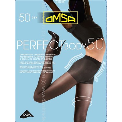 Колготки женские Perfect Body 50 Дроп Omsa 5/Marrone