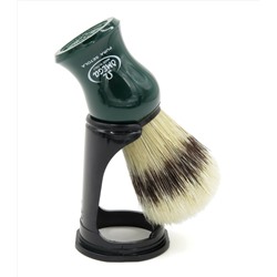 Помазок для бритья Omega 80265 Pure bristle shaving brush. Натуральная щетина, имитация барсука. (ручка Multicolor) (+подставка для хранения) (Италия)