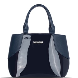 Женская сумка экокожа Richet 2529-08-08 синий лак. Акция