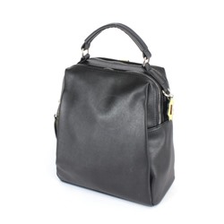 Рюкзак жен искусственная кожа ADEL-195/3в (сумка change), 2отд+карм/перег,  черный/желтый  241958