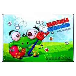 Игра настольная "Квакушка и мухобойка", с карточками