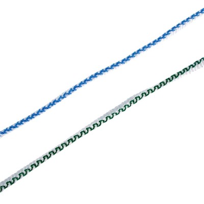 Поводок капроновый круглый Зооник, 2 м х 0,8 см, микс цветов