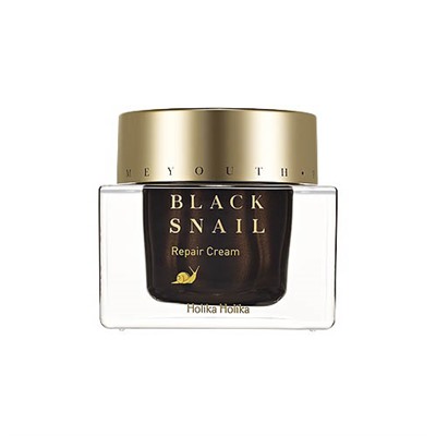 Holika Holika Prime Youth Black Snail Восстанавливающий крем с муцином черной улитки