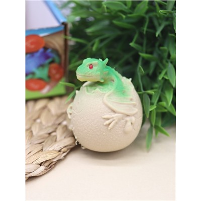 Мялка - антистресс «Dinosaur ball», green