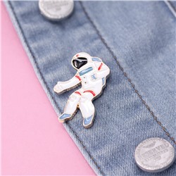 Значок "Cosmonaut", white