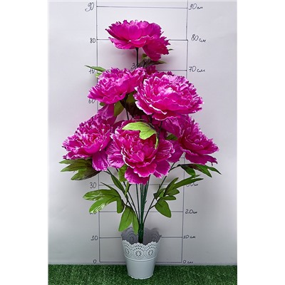 Букет цветов "Пионы" 85 см (SF-5078) в ассортименте