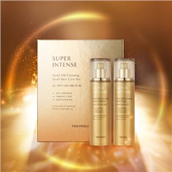 TONY MOLY Super Intense Gold 24K Ginseng Набор для ухода за кожей улитки