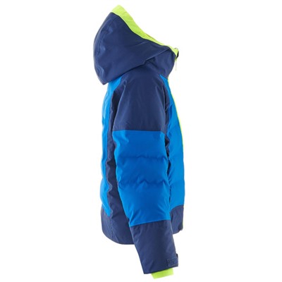 Куртка лыжная очень теплая водонепроницаемая для детей синяя 580 warm WEDZE