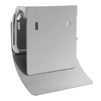 Держатель для туалетной бумаги Accoona А203, с крышкой, цвет хром