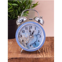 Часы-будильник "Marble", blue