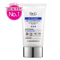 Dr.G A-Clear Oil Control  Солнцезащитный крем для жирной кожи SPF50+ PA+++