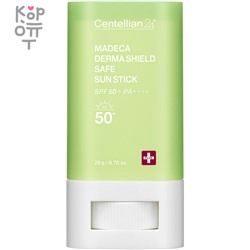 Centellian24 Madeca Derma Shield Safe Sun Stick - Солнцезащитный стик с экстрактом Центеллы и Зеленого Тека 20гр.,