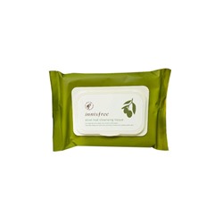 Innisfree Olive Real Очищающие салфетки с маслом оливы (30 шт)