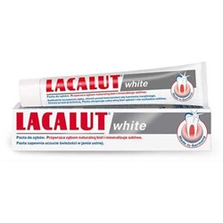 Lacalut зубная паста    WHITE 75 мл