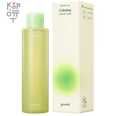 GOODAL Houttuynia Cordata Calming Moisture Toner - Успокаивающий увлажняющий тонер 300мл.,